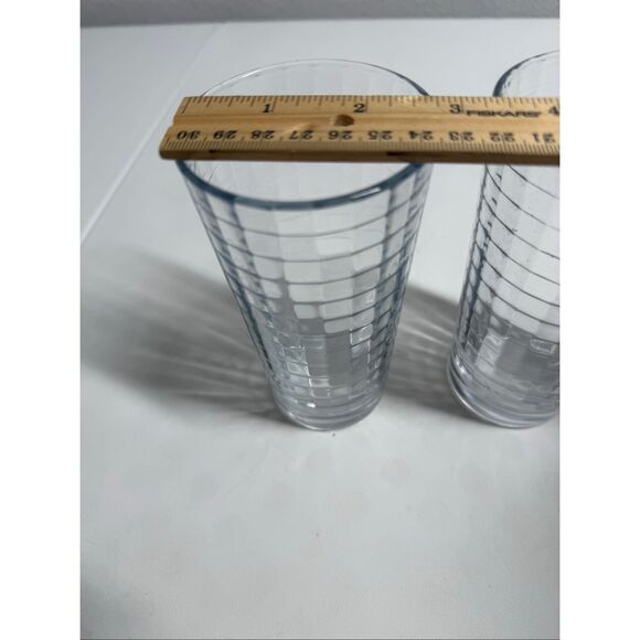 Pasabahce Set of 11 Block Optic Window Glasses Tumbler 9-4 Oz 2-8 Oz - Picture 10 of 11